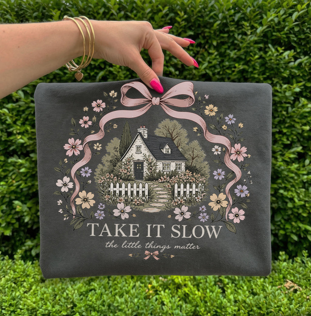 Take It Slow Coquette Cottage T-Shirt