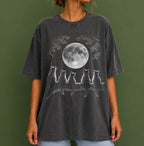 The Moon Watchers Cat T-Shirt