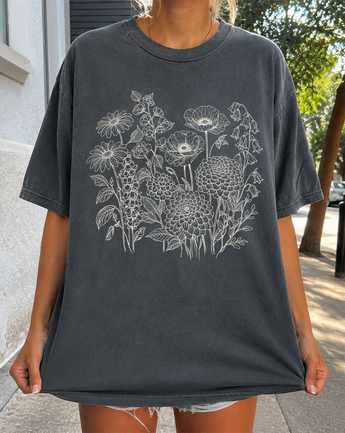 Floral Field Notes T-Shirt