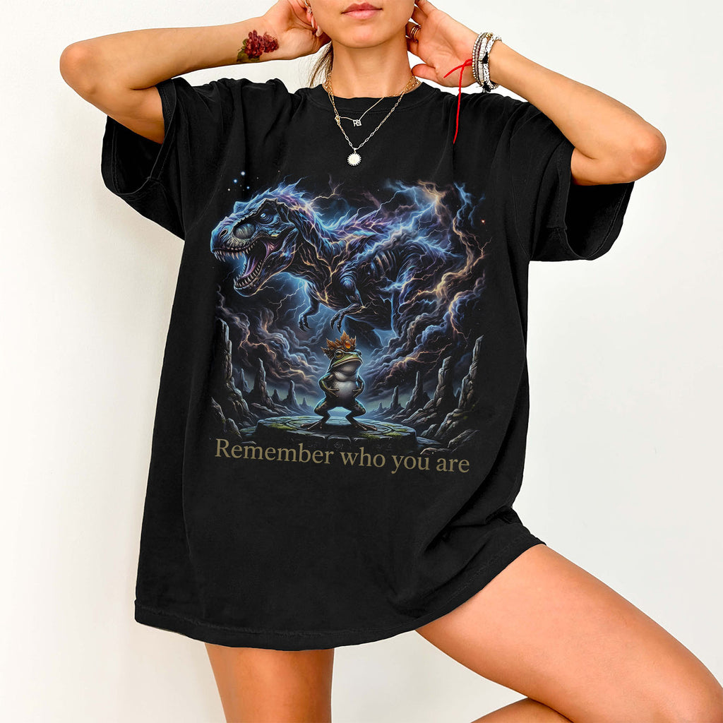 Remember Who You Are Dinosaur T-Shirt