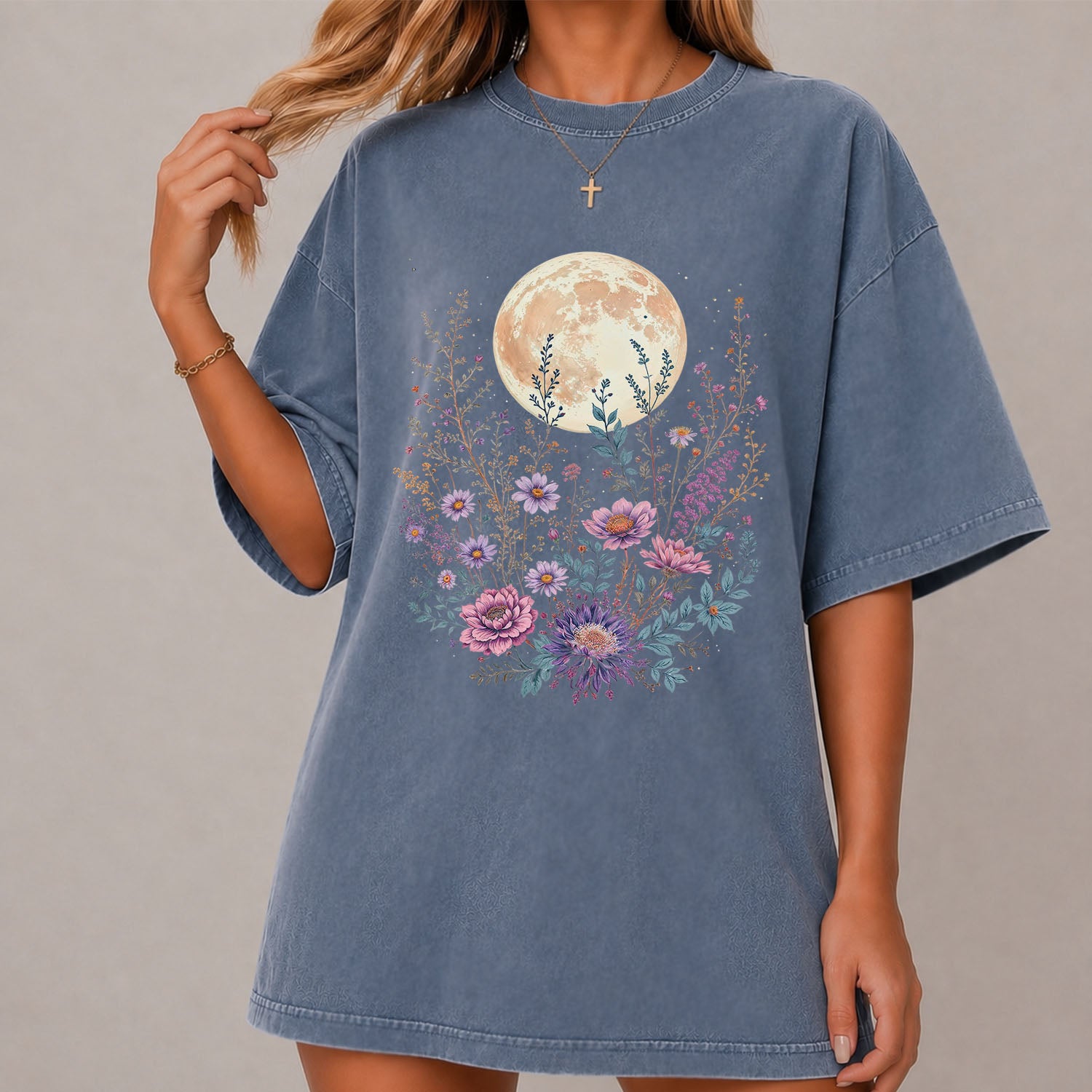 Moon Floral T-Shirt
