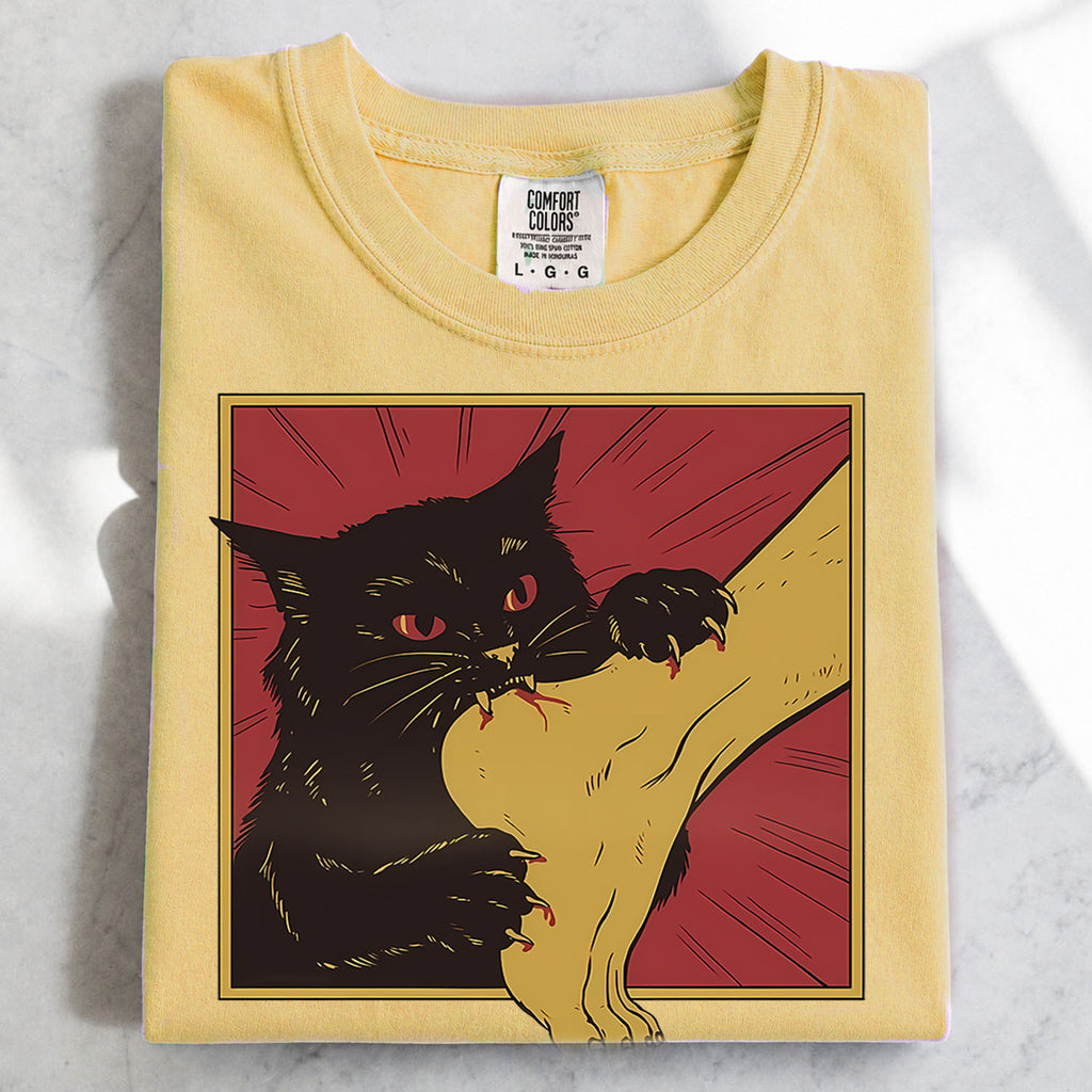 Black Cat Vampire T-Shirt
