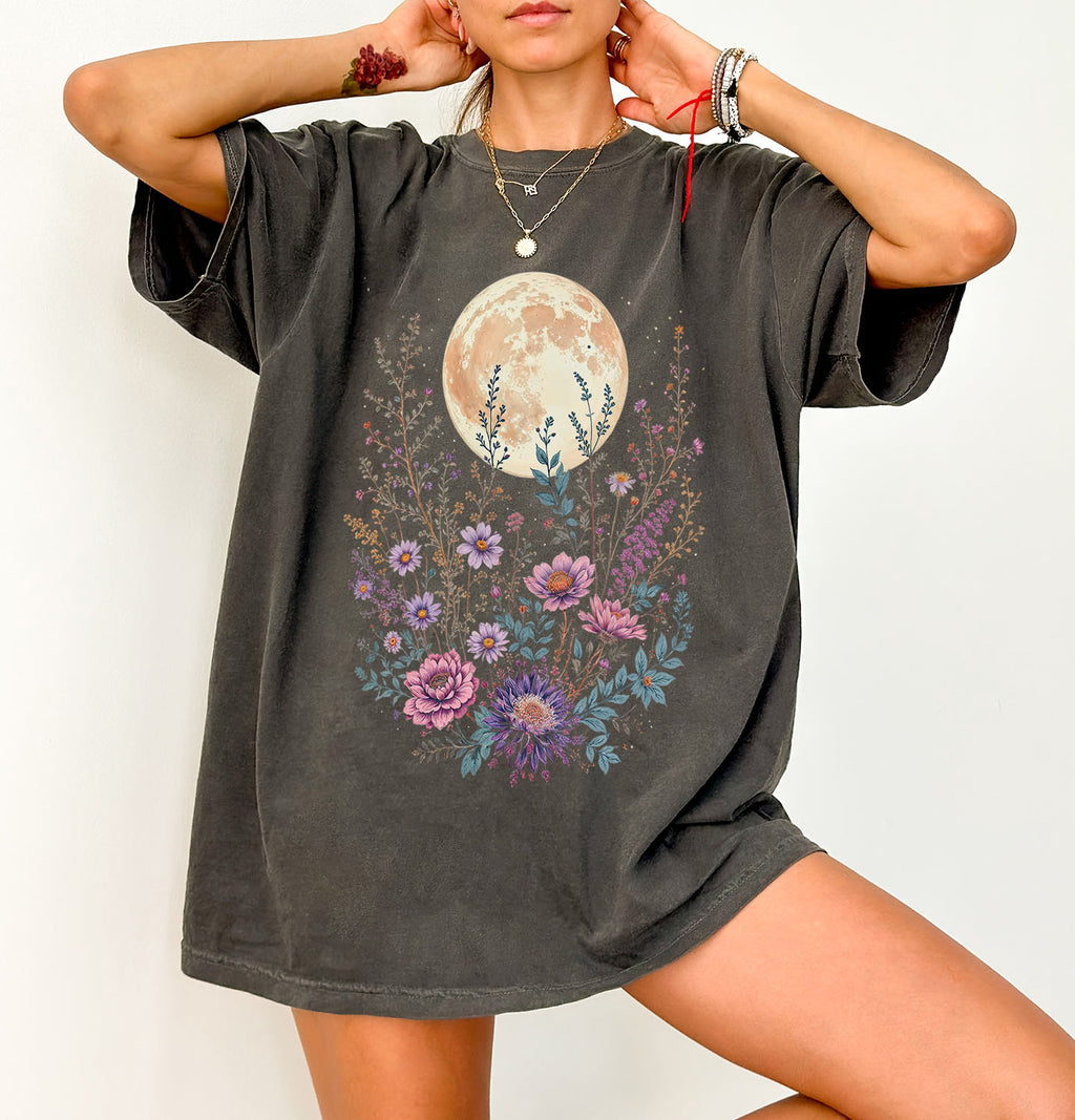 Moon Floral T-Shirt