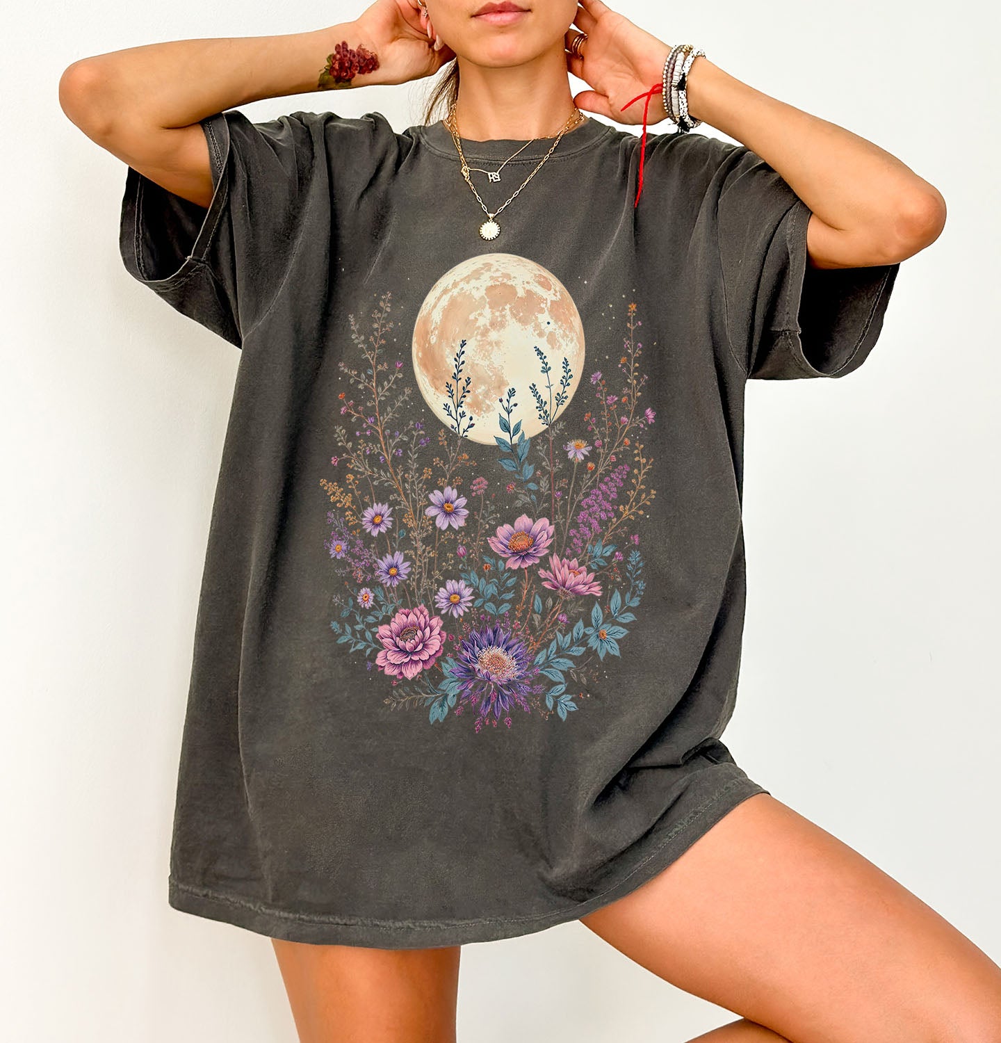 Moon Floral T-Shirt