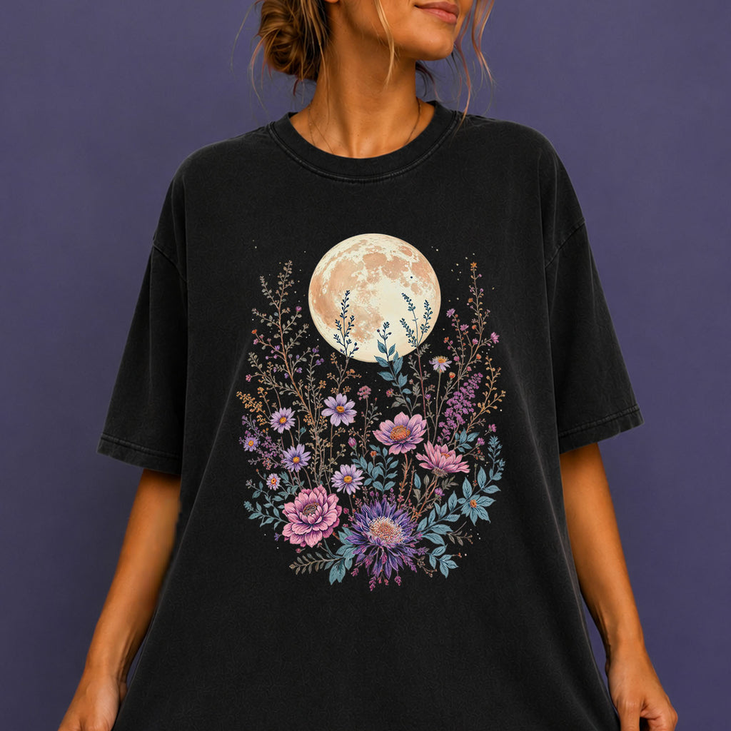 Moon Floral T-Shirt