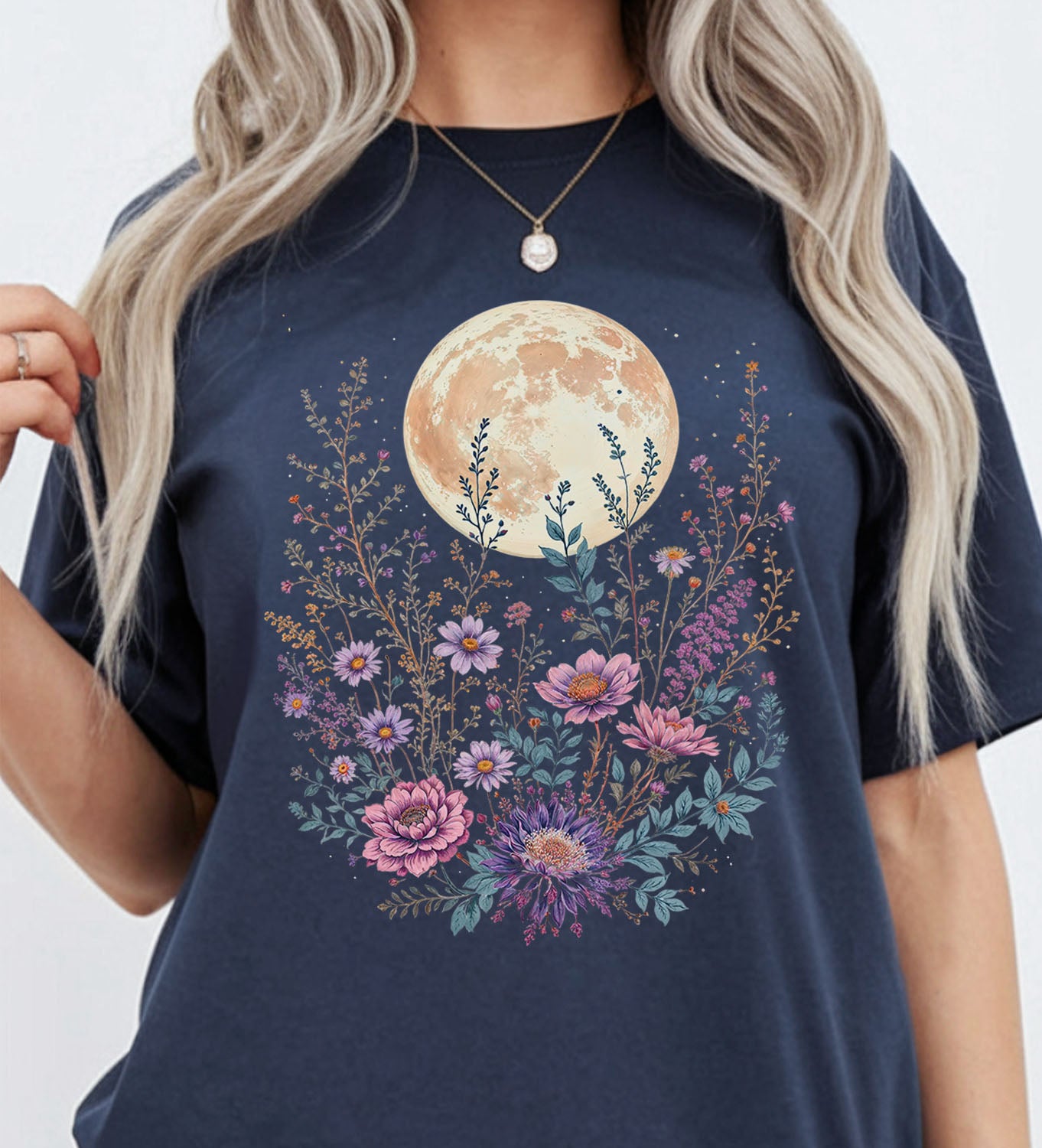 Moon Floral T-Shirt