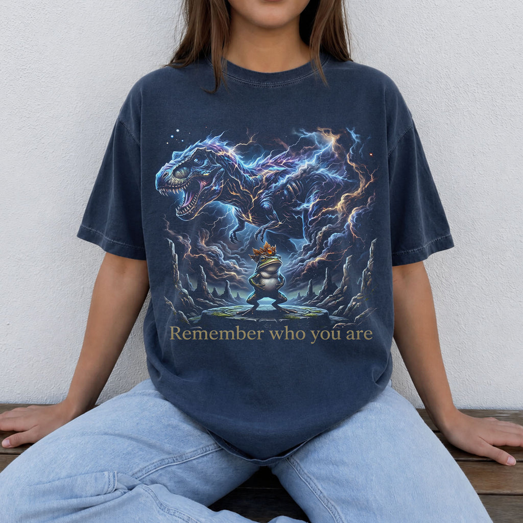 Remember Who You Are Dinosaur T-Shirt