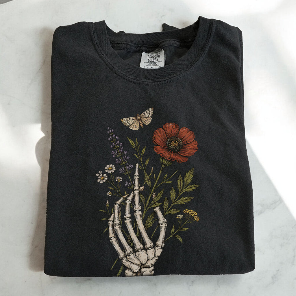 Skeleton Bouquet T-Shirt