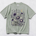 Skull Flower Comfort Colors T-Shirt - Bay / S - T-Shirt