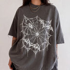 Spider Web Bat Comfort Colors T-Shirt - T-Shirt