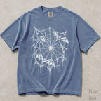 Spider Web Bat Comfort Colors T-Shirt - Blue Jean / S - T-Shirt