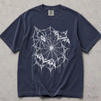 Spider Web Bat Comfort Colors T-Shirt - Navy / S - T-Shirt