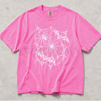 Spider Web Bat Comfort Colors T-Shirt - Neon Pink / S - T-Shirt