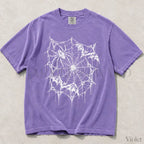 Spider Web Bat Comfort Colors T-Shirt - Violet / S - T-Shirt