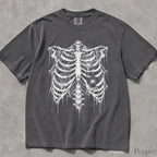 Spider Web Ribcage Comfort Colors T-Shirt - T-Shirt