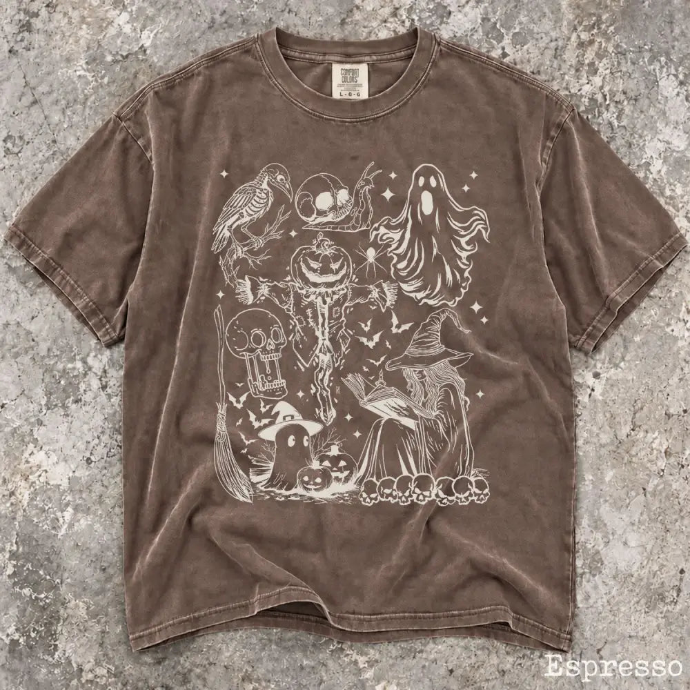 Spookiness Halloween Comfort Colors T-Shirt - Espresso / S - T-Shirt