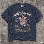 Stable Thats for Horses Comfort Colors Shirt - Navy / S - T-Shirt