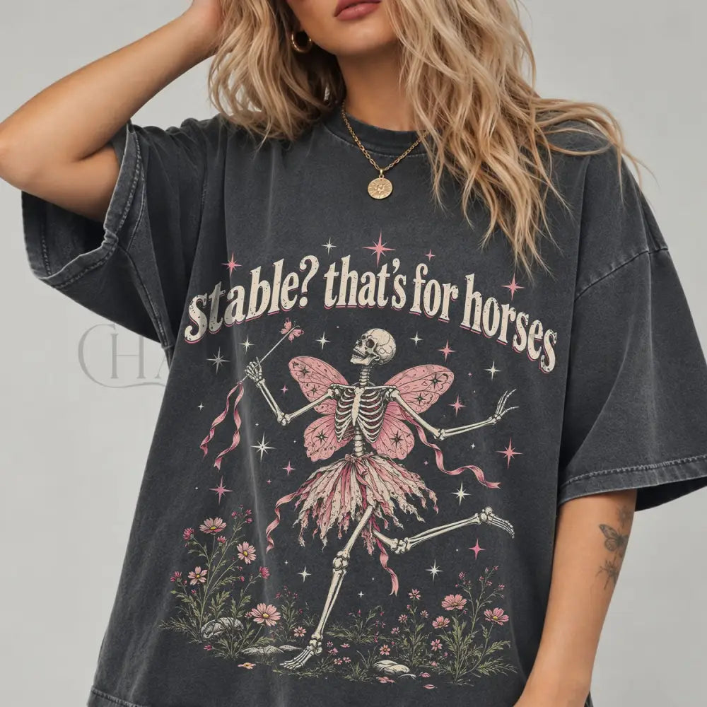 Stable Thats for Horses Comfort Colors Shirt - T-Shirt