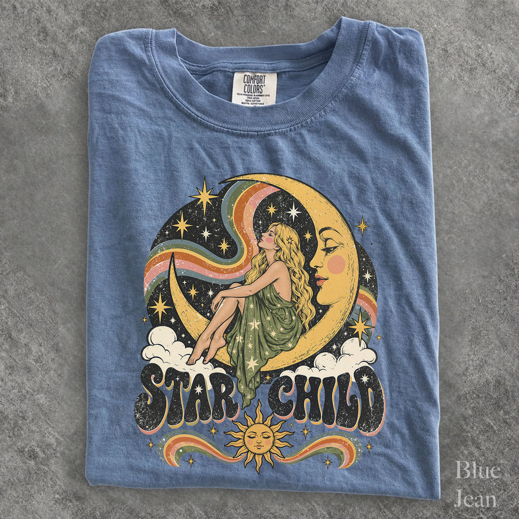 Star Child Comfort Colors T-Shirt