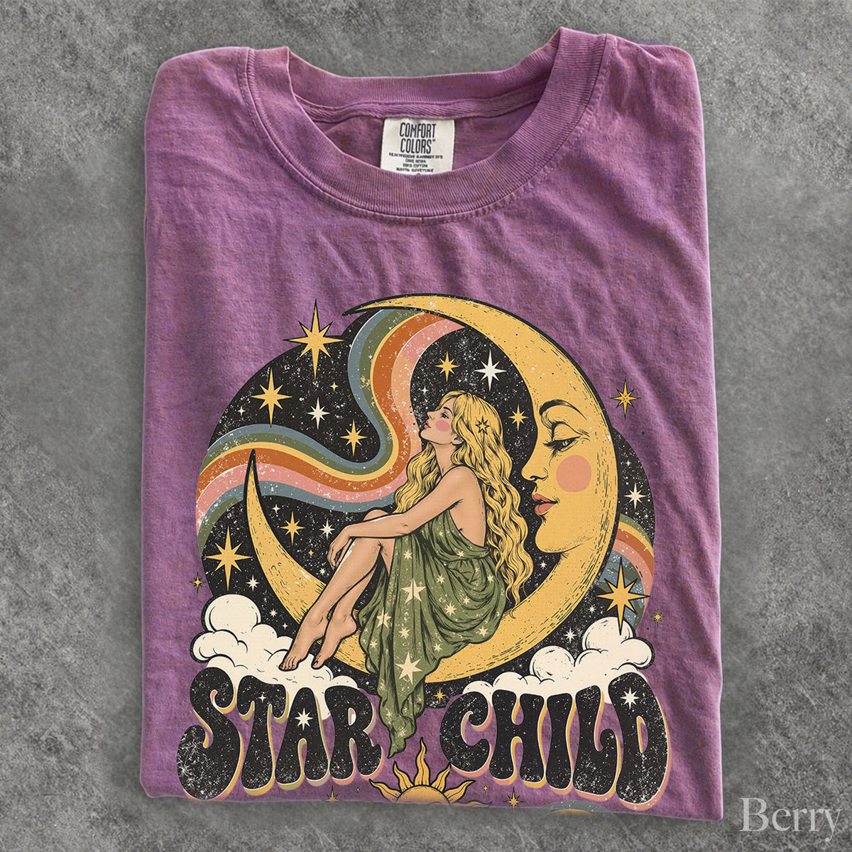 Star Child Comfort Colors T-Shirt