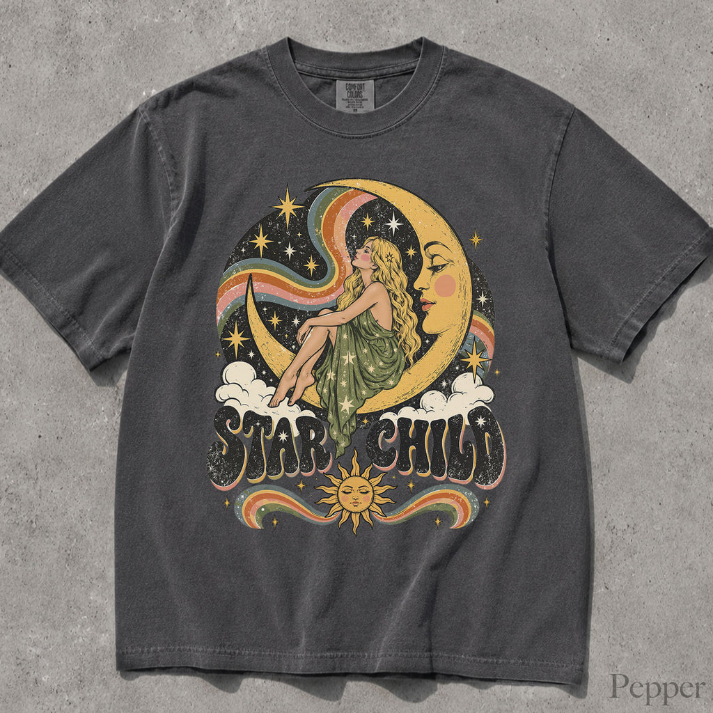 Star Child Comfort Colors T-Shirt