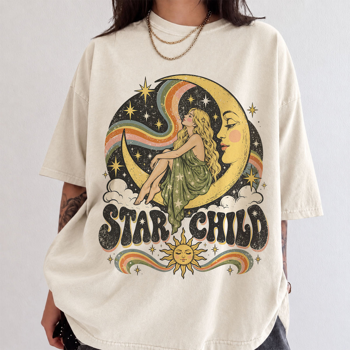 Star Child Comfort Colors T-Shirt