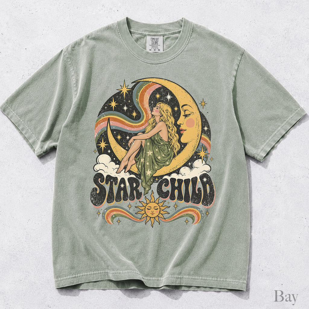 Star Child Comfort Colors T-Shirt