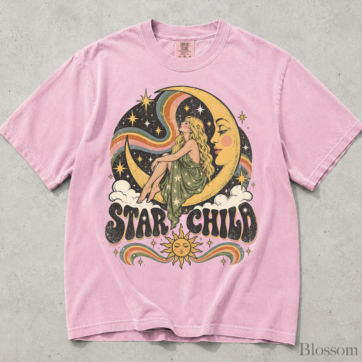 Star Child Comfort Colors T-Shirt