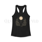 Stargazing Cat Racerback Tank Top - Charmed and Wyld