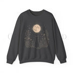 Stargazing Cat Sweatshirt - Charmed and Wyld