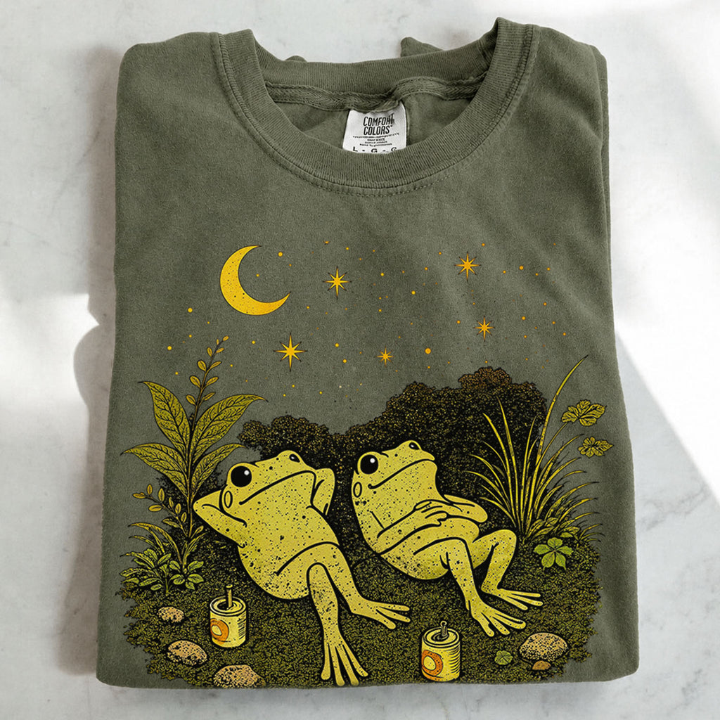Stargazing Frogs T-Shirt