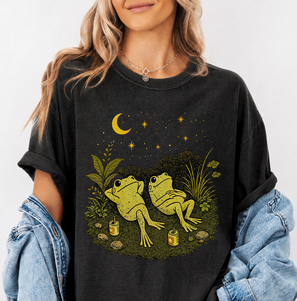 Stargazing Frogs T-Shirt