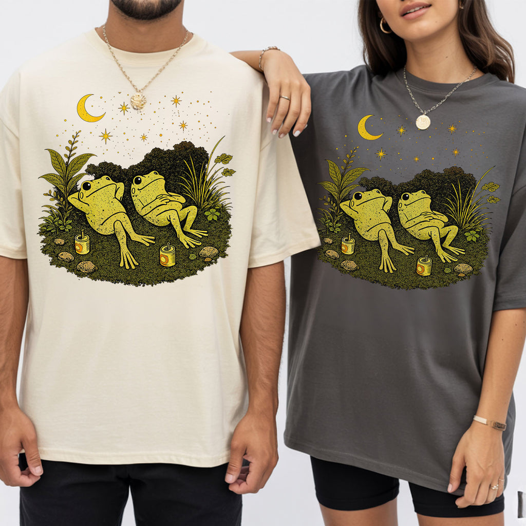 Stargazing Frogs T-Shirt