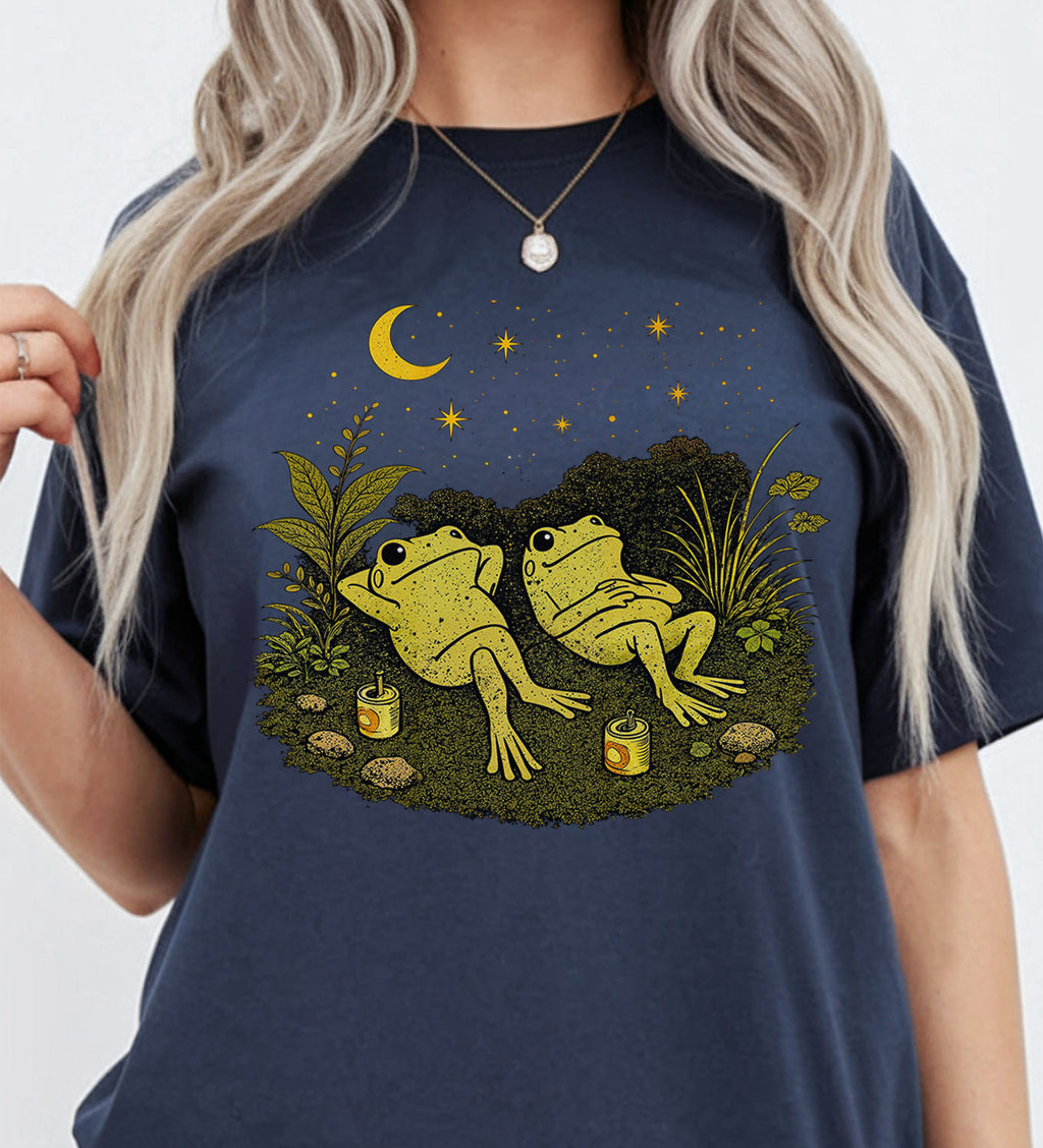 Stargazing Frogs T-Shirt