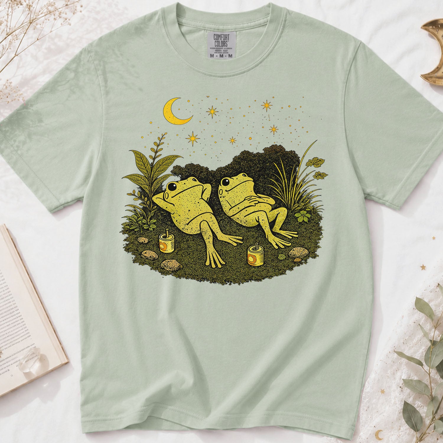 Stargazing Frogs T-Shirt