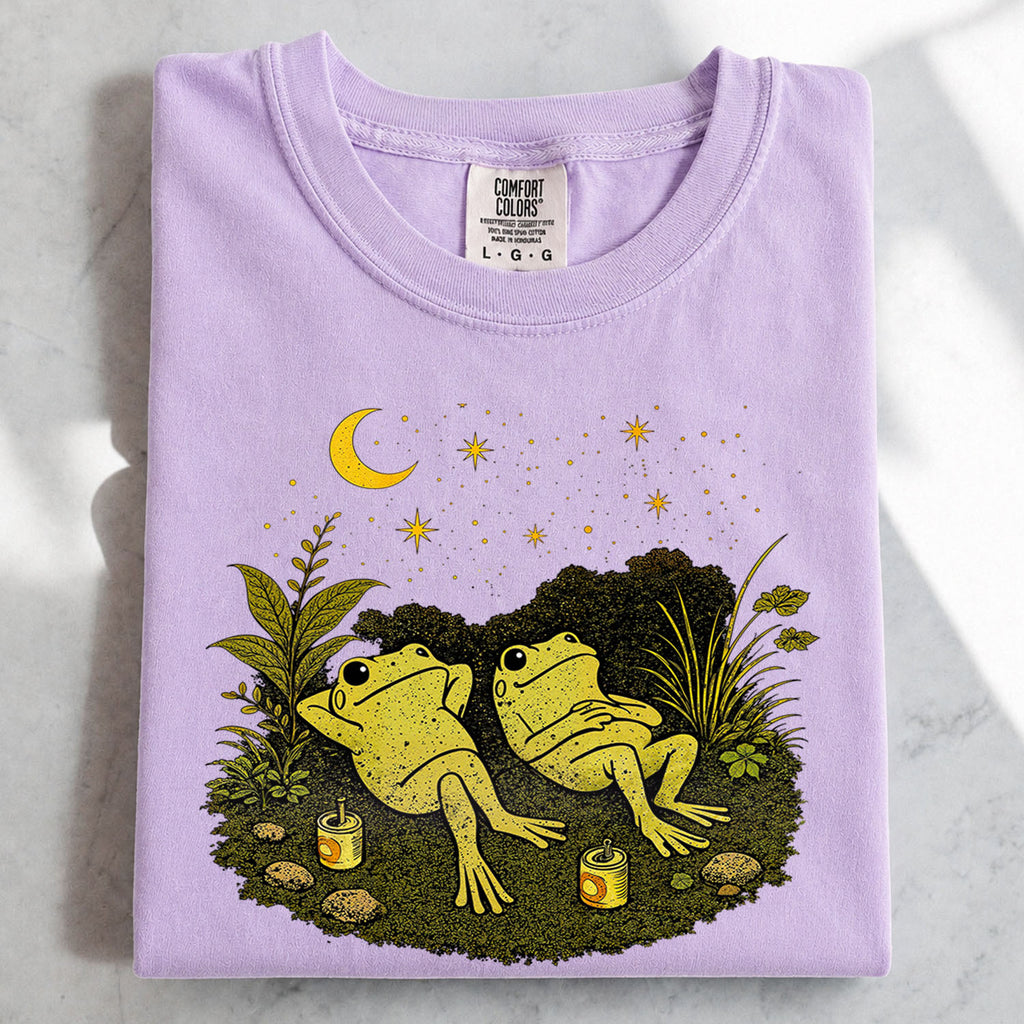Stargazing Frogs T-Shirt
