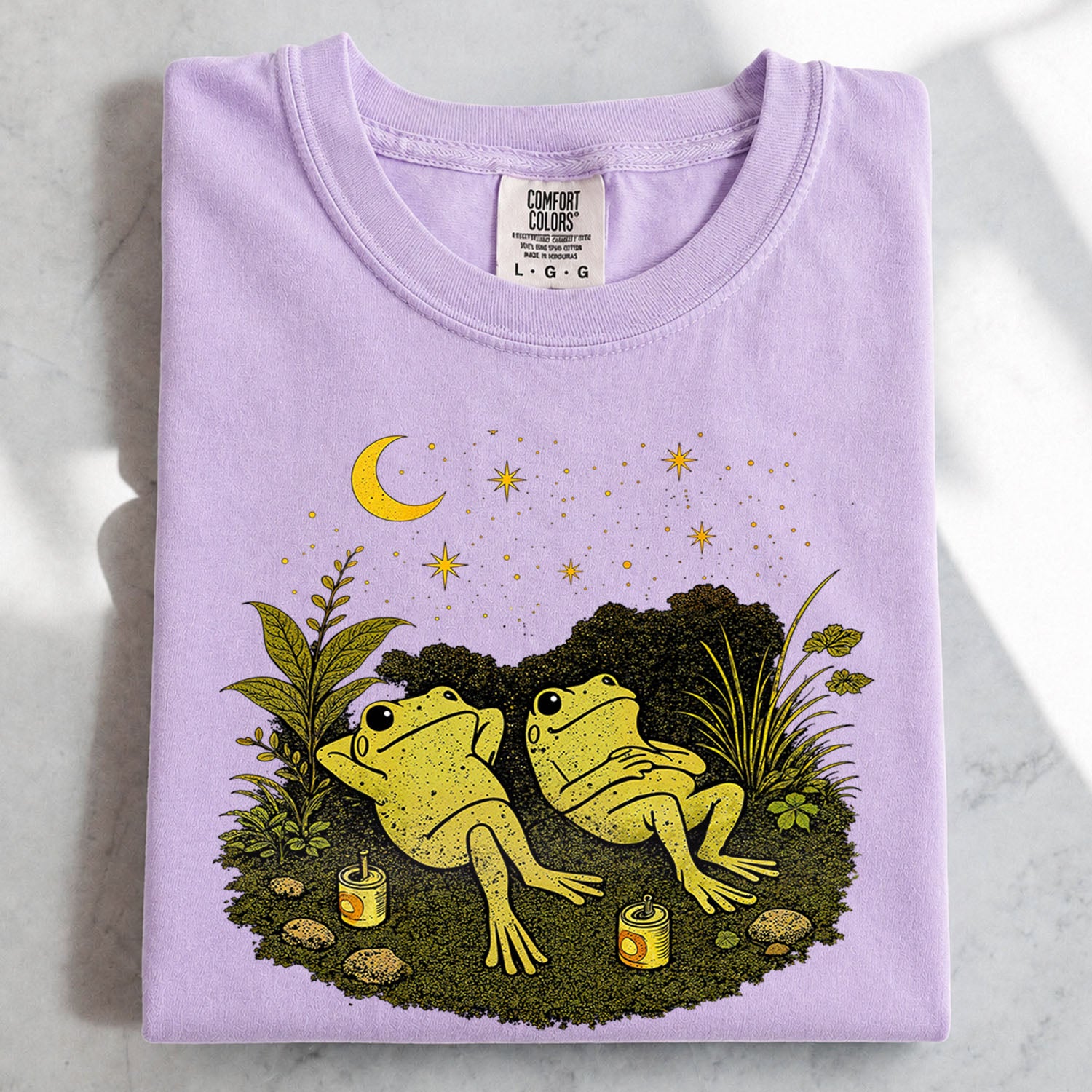 Stargazing Frogs T-Shirt