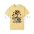 Sunflower Soul Skeleton T-Shirt - T-Shirt