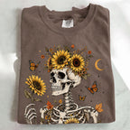 Sunflower Soul Skeleton T-Shirt