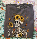 Sunflower Soul Skeleton T-Shirt
