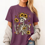 Sunflower Soul Skeleton T-Shirt
