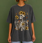 Sunflower Soul Skeleton T-Shirt