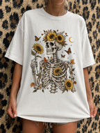 Sunflower Soul Skeleton T-Shirt