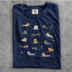 Swimming Dogs Comfort Colors T-Shirt - T-Shirt