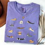 Swimming Dogs Comfort Colors T-Shirt - T-Shirt