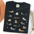 Swimming Dogs Comfort Colors T-Shirt - Black / S - T-Shirt