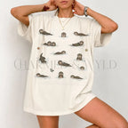 Swimming Otters Comfort Colors T-Shirt - T-Shirt