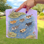 Swimming Cats in Pond T-Shirt