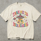 Take Me to Your Readers UFO Comfort Colors T-Shirt - T-Shirt