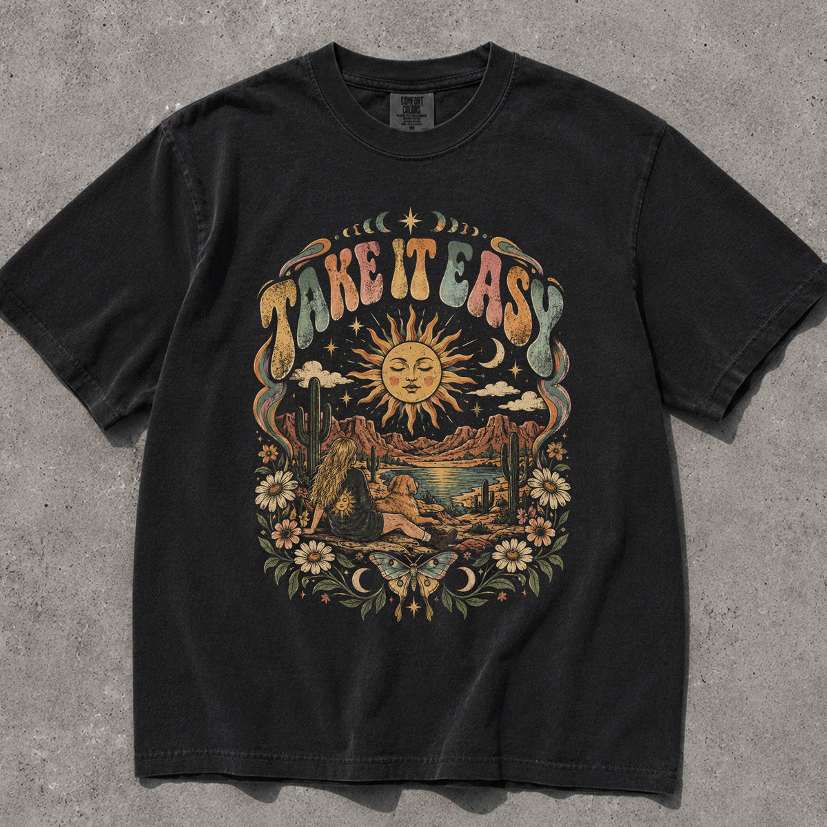 Take It Easy Comfort Colors T-Shirt